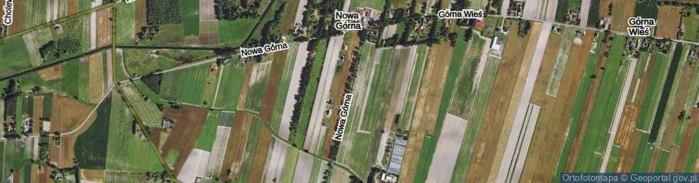Zdjęcie satelitarne Nowa Górna ul.